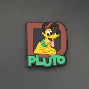 (5/$15) Disney Pluto Croc Charm